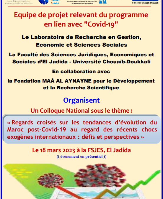 Regards croisés sur les tendances d’évolution du Maroc post-Covid-19 au regard des récents chocs exogènes internationaux