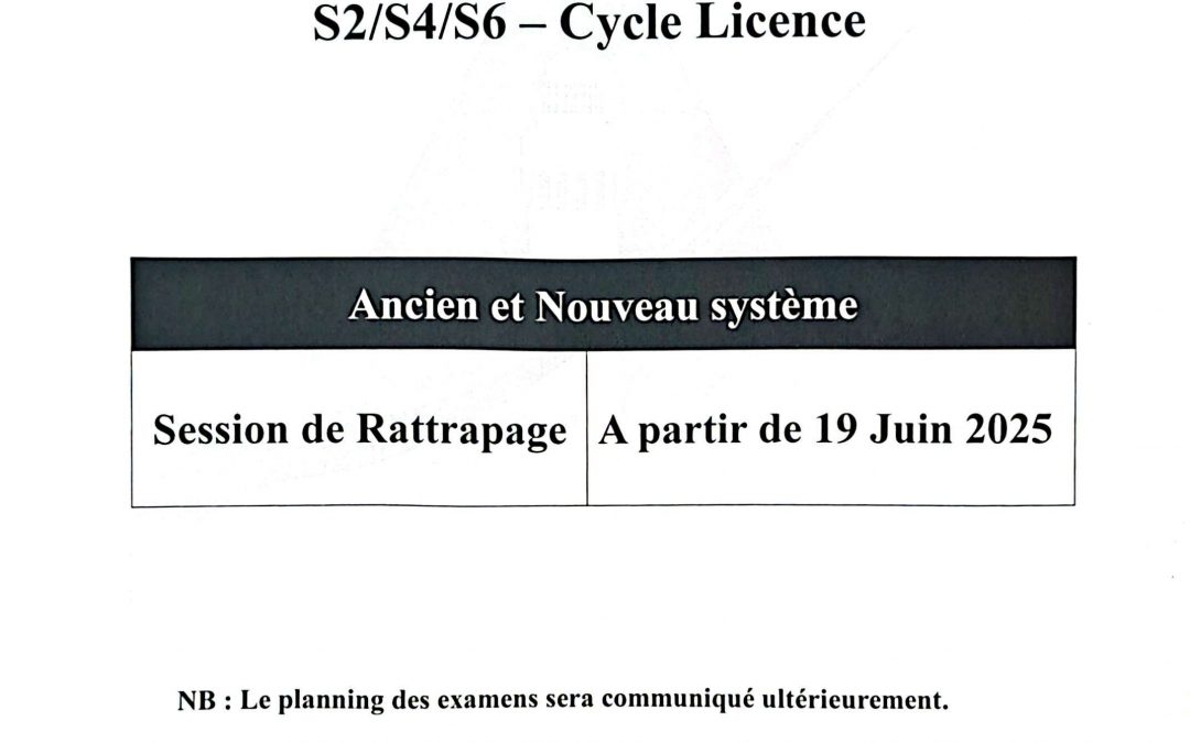 Calendrier Pédagogique 2024-2025 Session Printemps